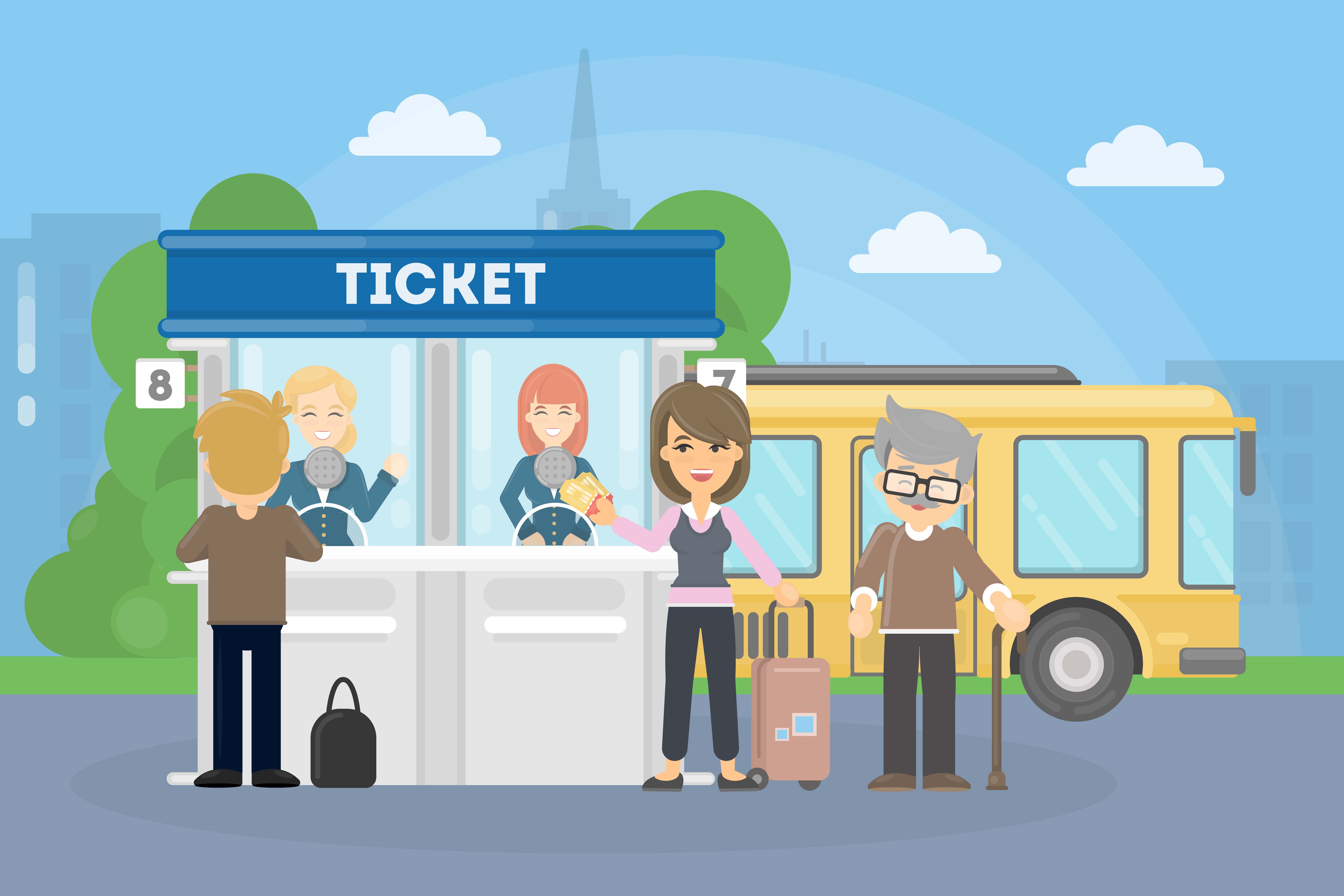 ILustrasi tarif angkutan umum