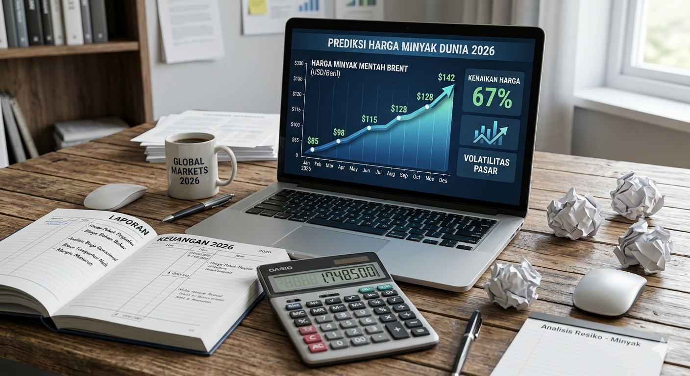 ilustrasi-prediksi kenaikan harga minyak dunia