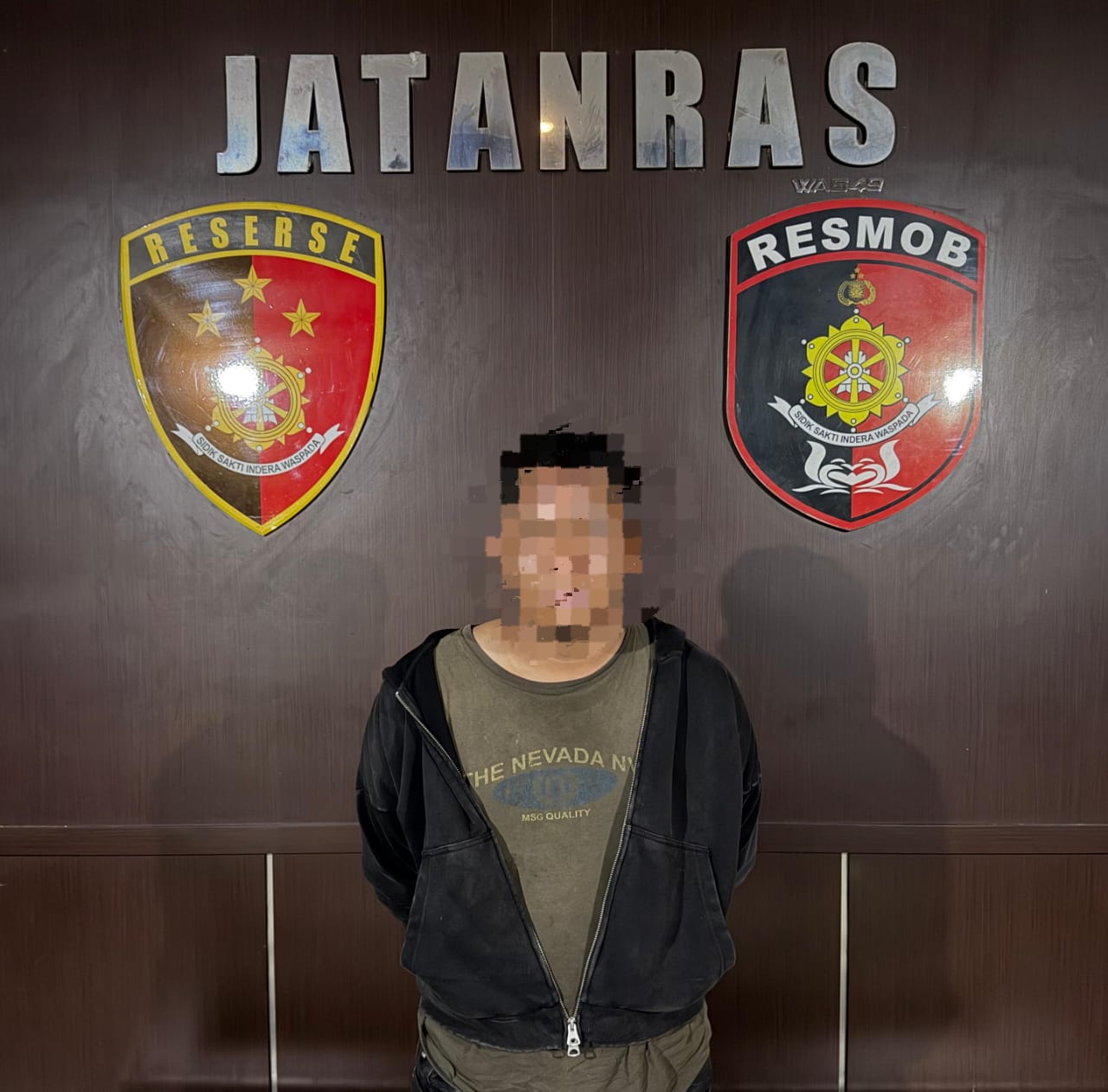Terduga pelaku berinisial W.P. (22) diamankan di kawasan Jalan Trans Kalimantan, Kelurahan Sabaru, Kecamatan Sebangau, Kota Palangka Raya.