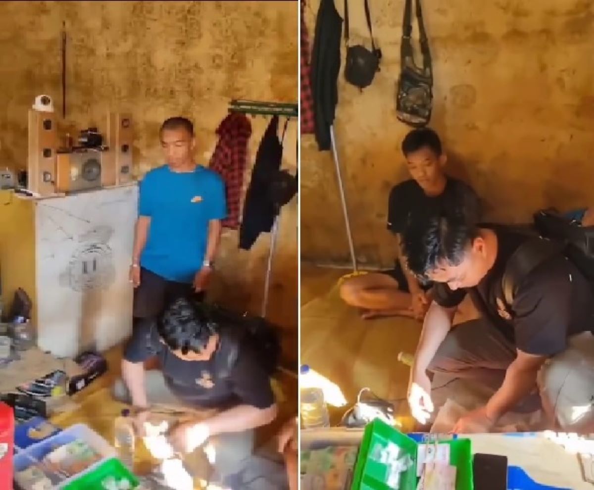 PENGEDAR ZENITH : Polresta Palangka Raya bersama GDAN mengamankan obat terlarang dari sebuah barak di Jalan G Obos VIII, Bakung IV, Kelurahan Menteng, Kecamatan Jekan Raya. 