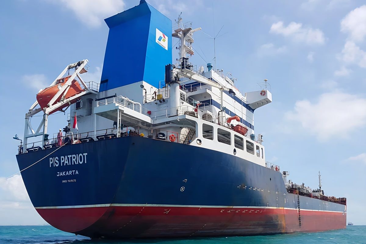 Ilustrasi Kapal Pertamina International Shipping. (Dokumentasi PIS) 