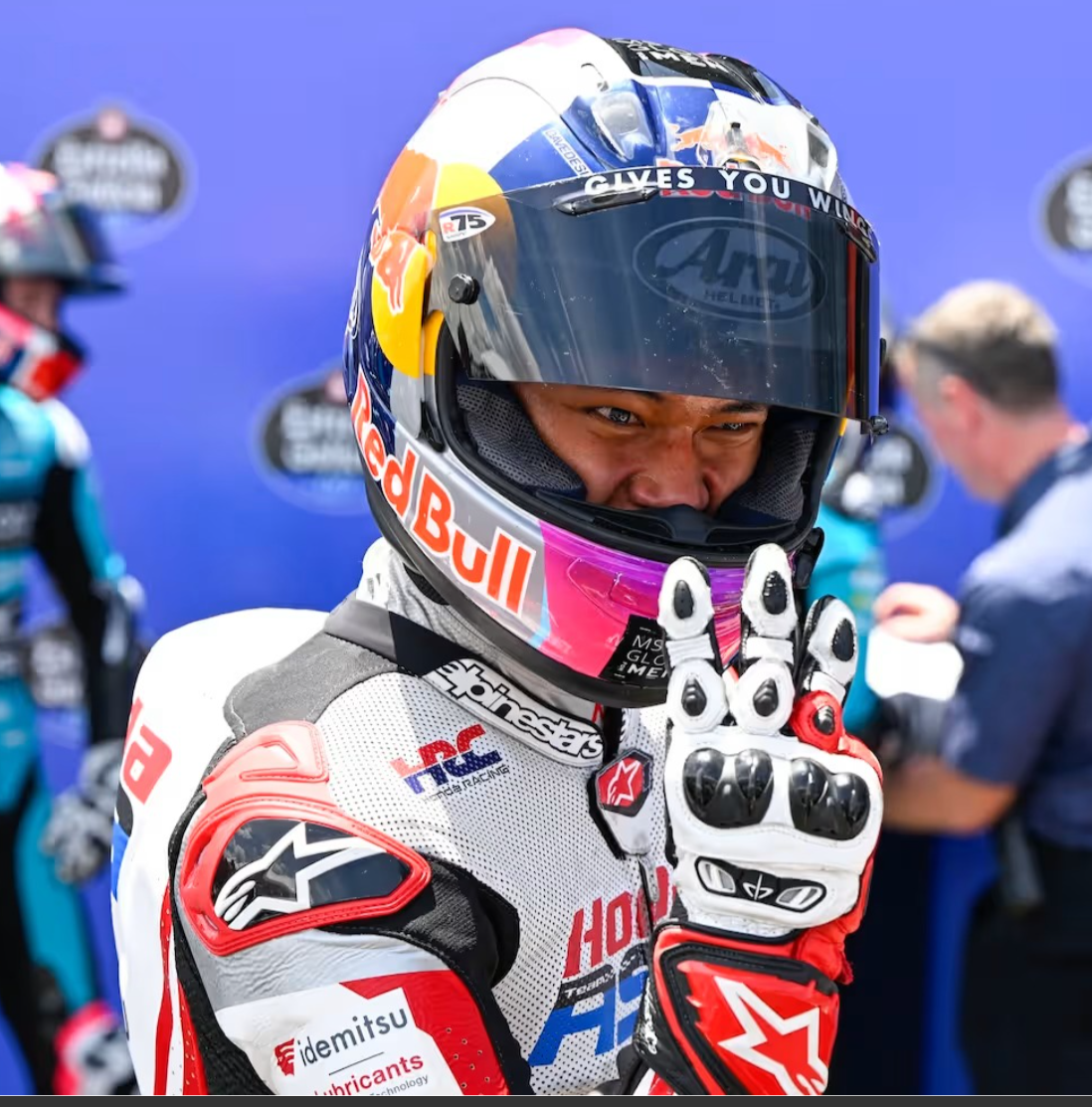 Veda Ega Pratama saat di Grand Prix Brasil 2026