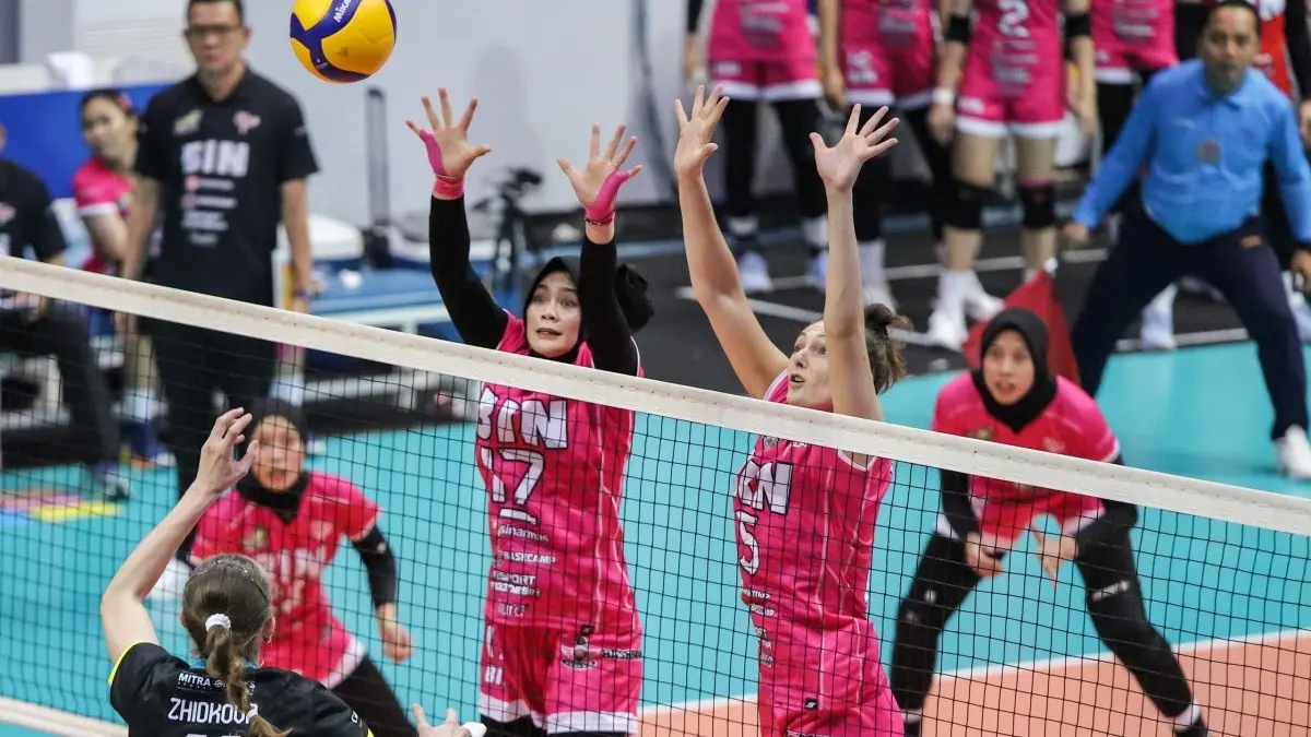 Salah satu pertandingan Proliga 2026 sektor Voli Putri/dok.antara
