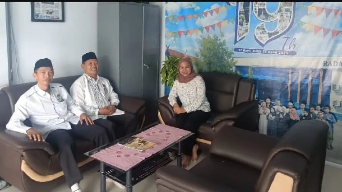 Silaturahmi pengurus DPD LDII Kotim ke Radar Sampit