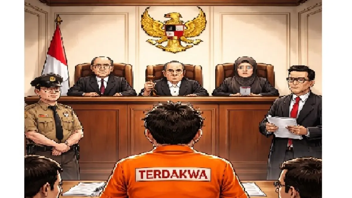 ilustrasi persidangan