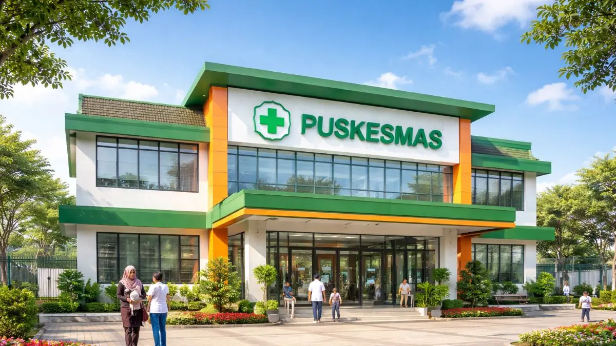 Ilustrasi Puskesmas Modern/AI