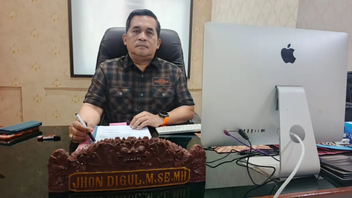 Kasat reskrim Lamandau AKP John Digul Manra