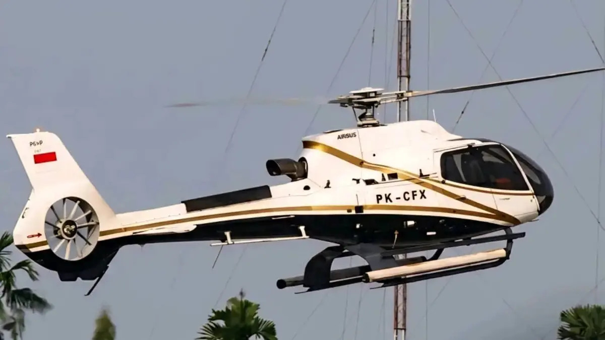 Ilustrasi Helikopter PK-CFX