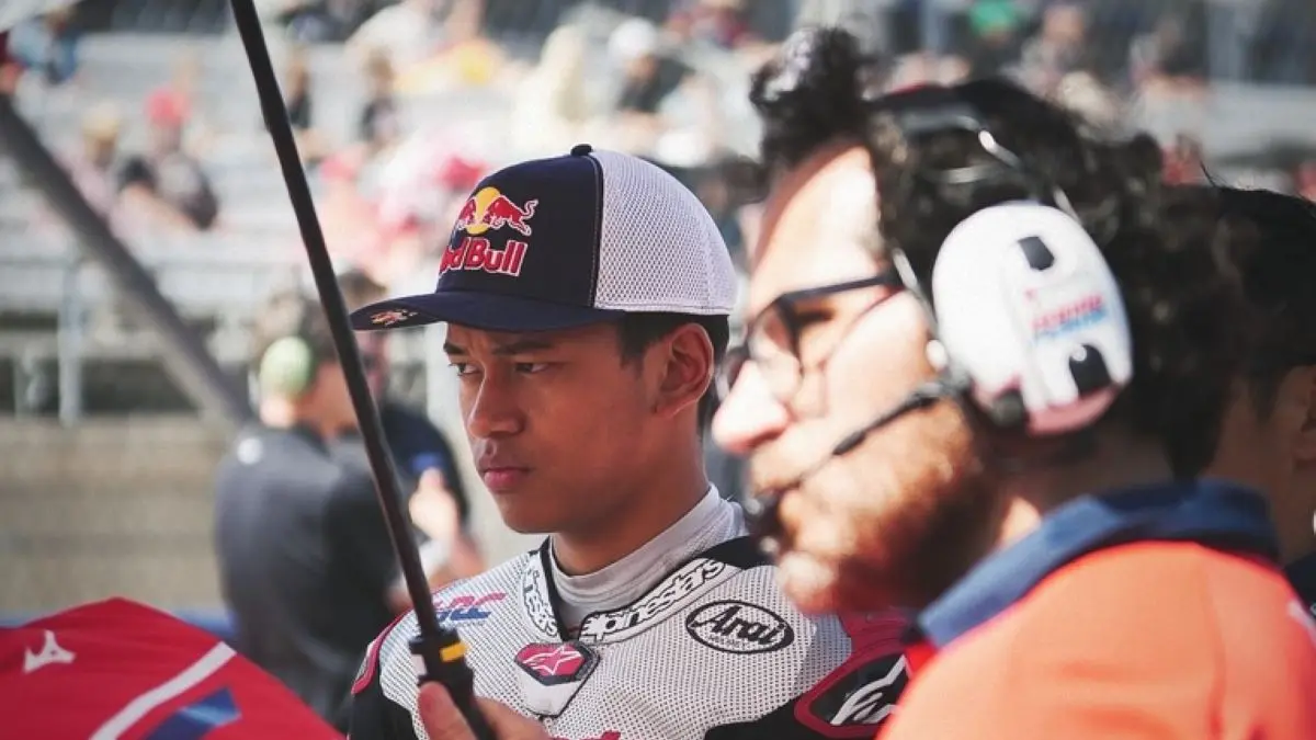 Pembalap Moto3 asal Indonesia Veda Ega Pratama yang akan kembali tampil di Grand Prix Spanyol 2026, dalam waktu dekat.(net)
