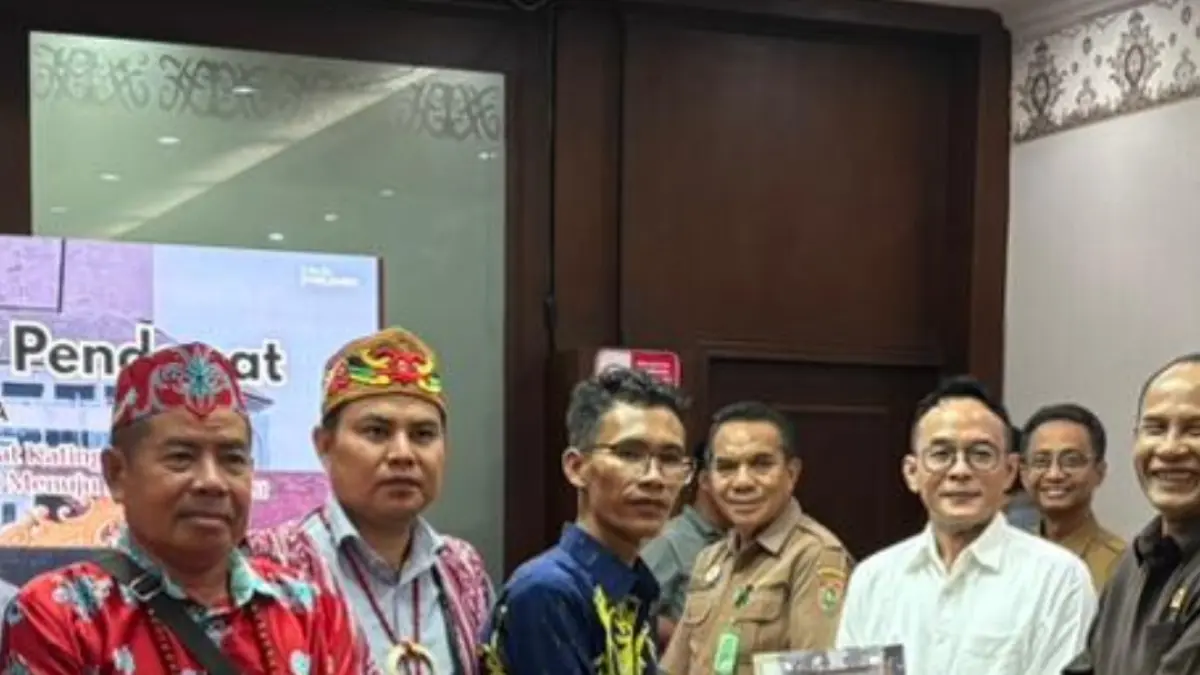 Aliansi Driver dan Masyarakat Katingan Hulu menyampaikan Aspirasi ke DPRD Provinsi Kalteng