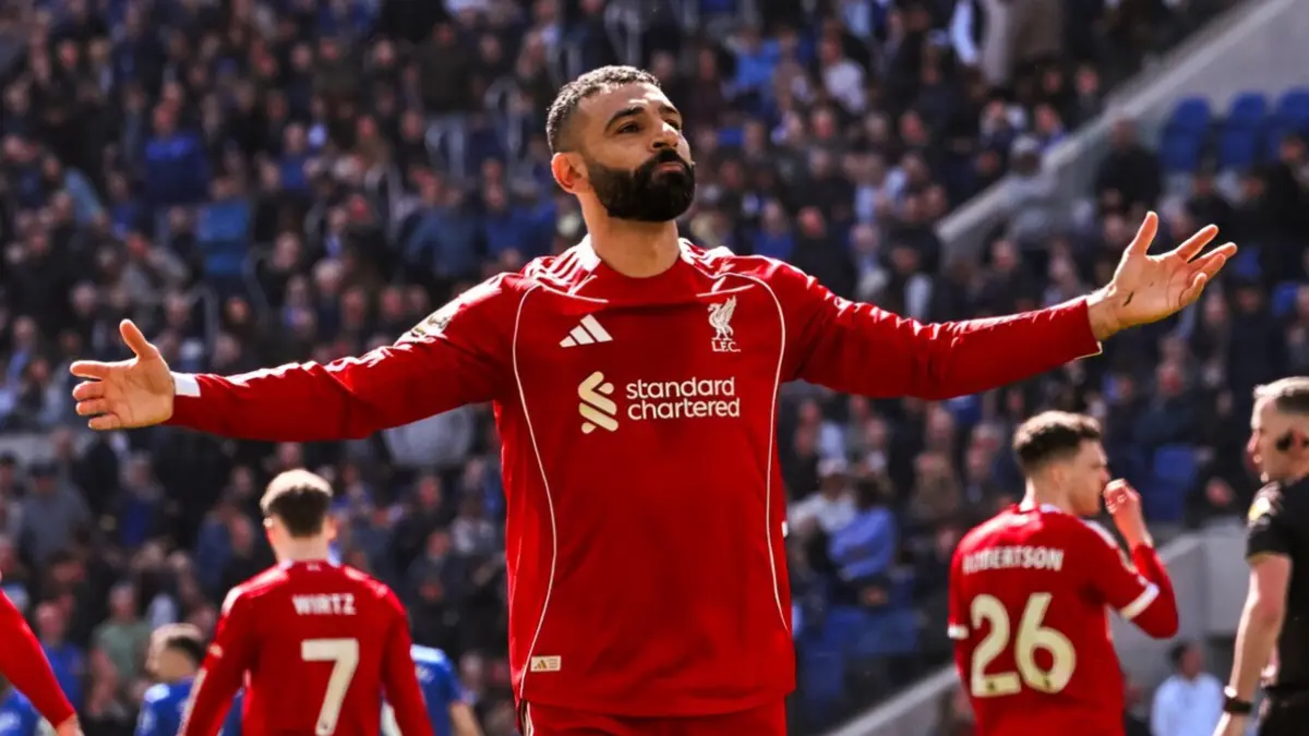 Mohamed Salah yang dipastikan tidak bermain di Liverpool lagi mulai musim depan.(int)