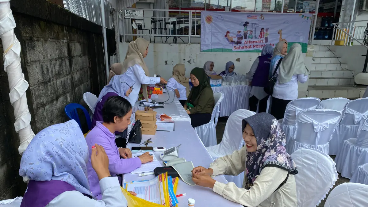 Program Alfamart Sahabat Posyandu mendapat dukungan dari PT Darya-Varia Laboratoria Tbk (Darya-Varia) selama periode April 2026.