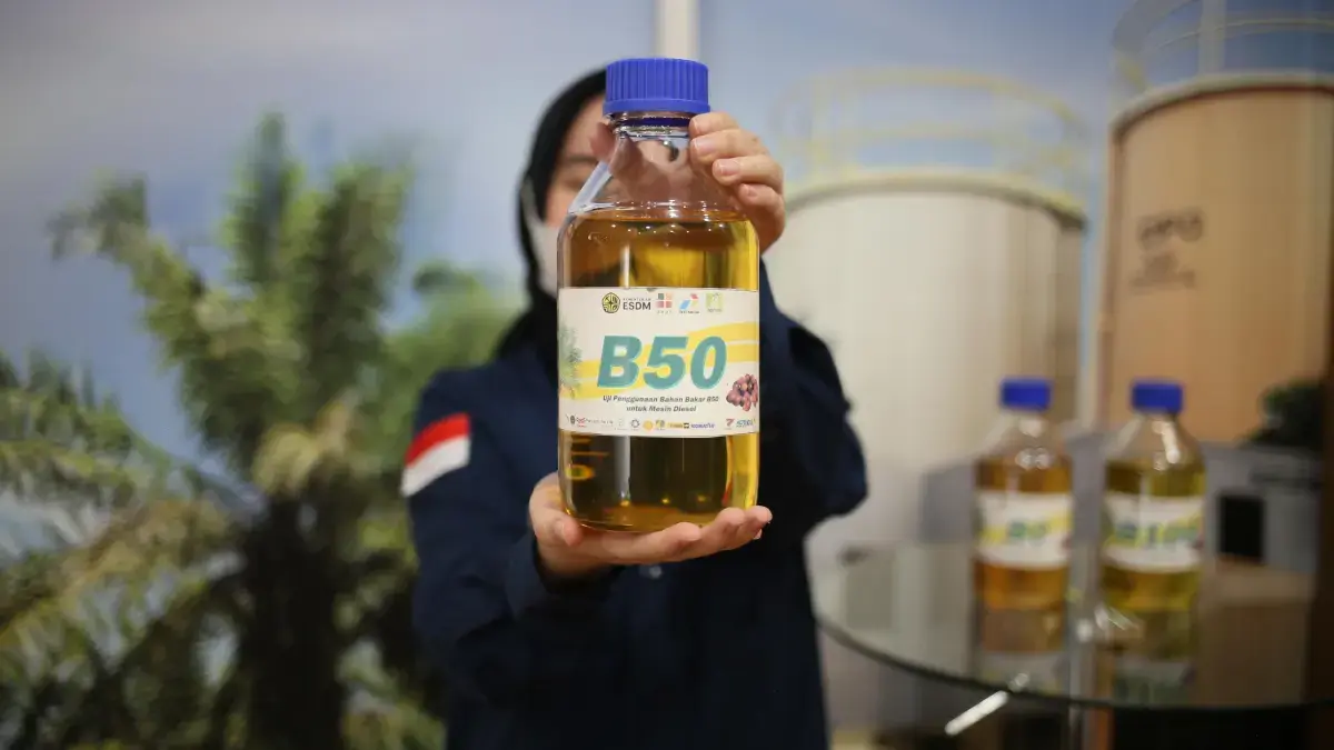 ENERGI: B-50 telah diuji untuk mendorong program swasembada energi nasional dan pengurangan emisi karbon di Indonesia