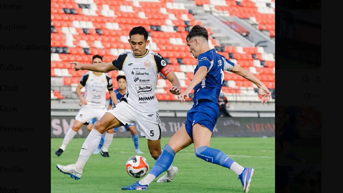 Pertemuan pemain PSIM Yogkayarta dan Persija Jakarta yang digelar di Stadion Kapten I Wayan Dipta, Gianyar, Bali, Rabu (22/4) pukul 15.30 WIB.(int)

