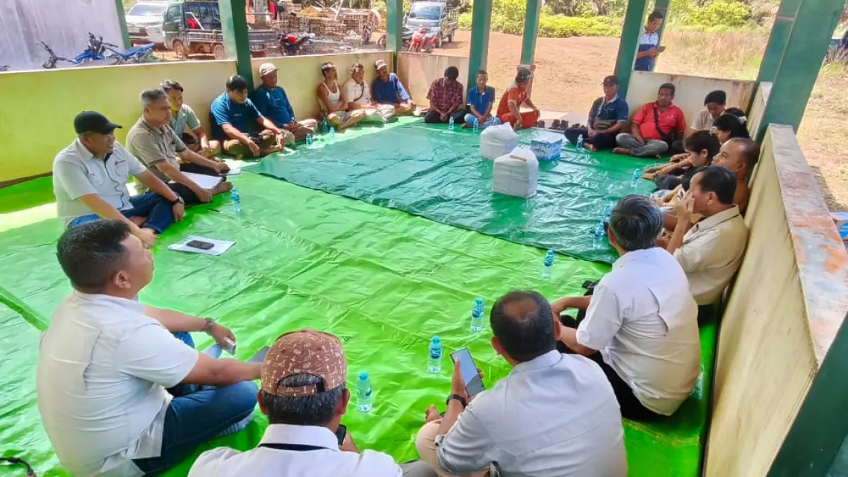 Sosialisasi ini merupakan implementasi Fasilitas Pembangunan Kebun Masyarakat Sekitar (FPKMS) sesuai Peraturan Menteri Pertanian Nomor 18 Tahun 2021
