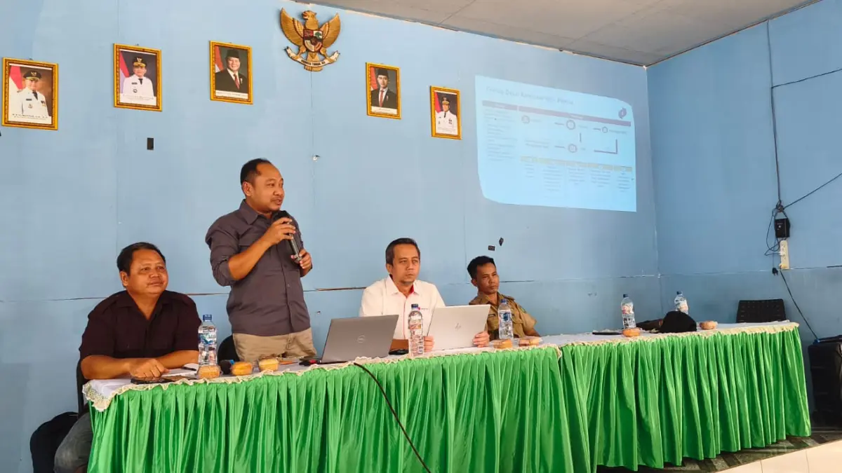 SOSIALISASI PLASMA: Minamas Plantation melalui PT Kridatama Lancar (KLR) sosialisasi dan edukasi kebun kemitraan (plasma) di Desa Pemantang, Kecamatan Mentaya Hulu, Kabupaten Kotawaringin Timur (Kotim), Kalteng pada Senin, 27 April 2026.