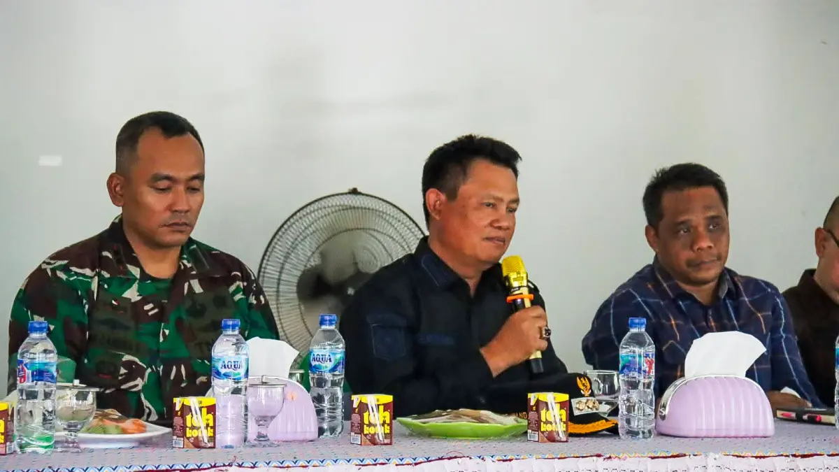 Bupati Kabupaten Seruyan Ahmad Selanorwanda, saat menyampaikan penjelasan terkait sensus ekonomi 2026.(istimewa)