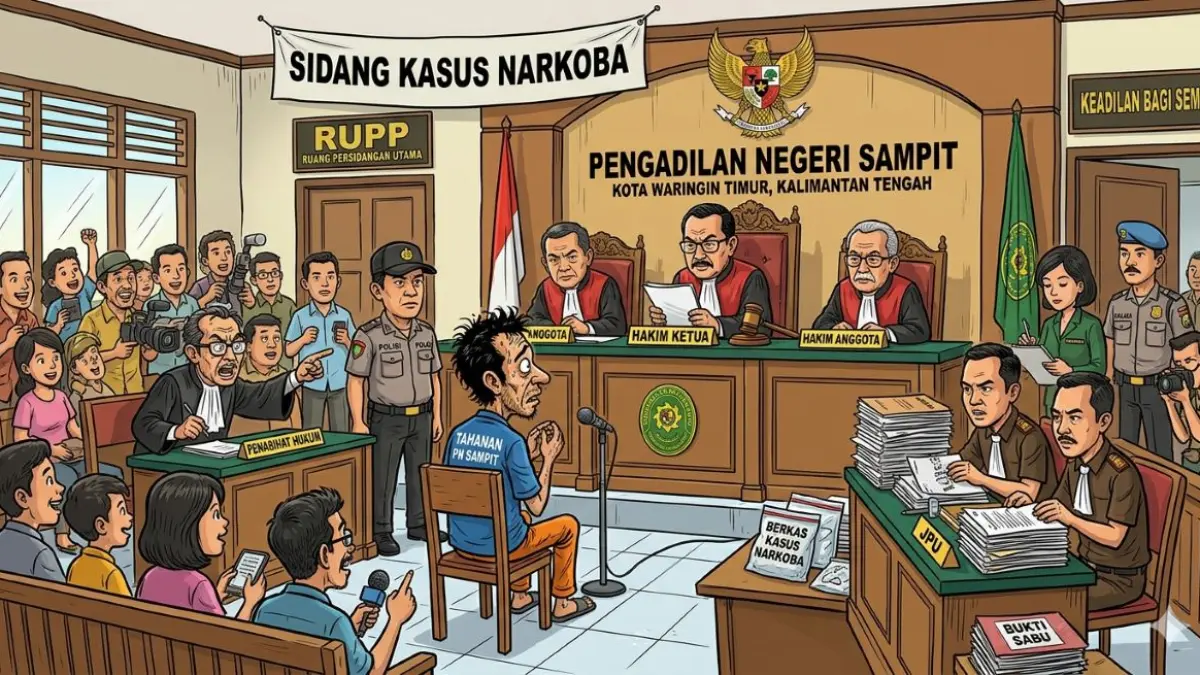 ilustrasi persidangan