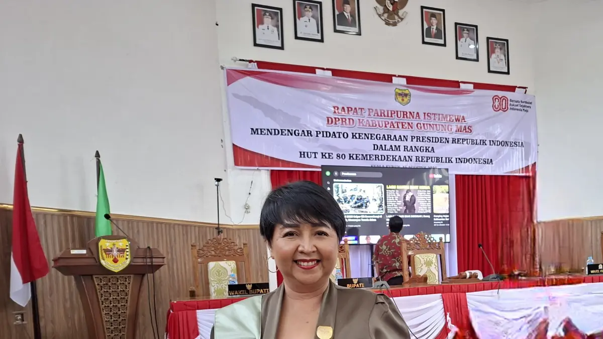 Anggota DPRD Gunung Mas Iceu Purnamasari 