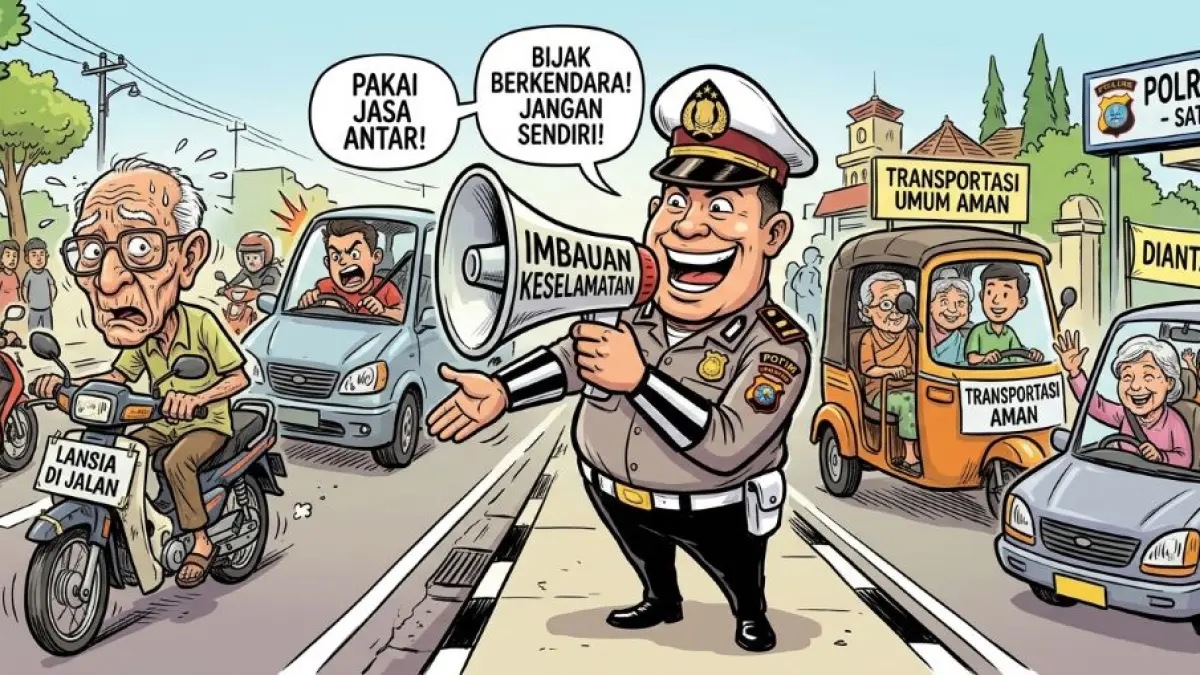 ilustrasi lalu lintas