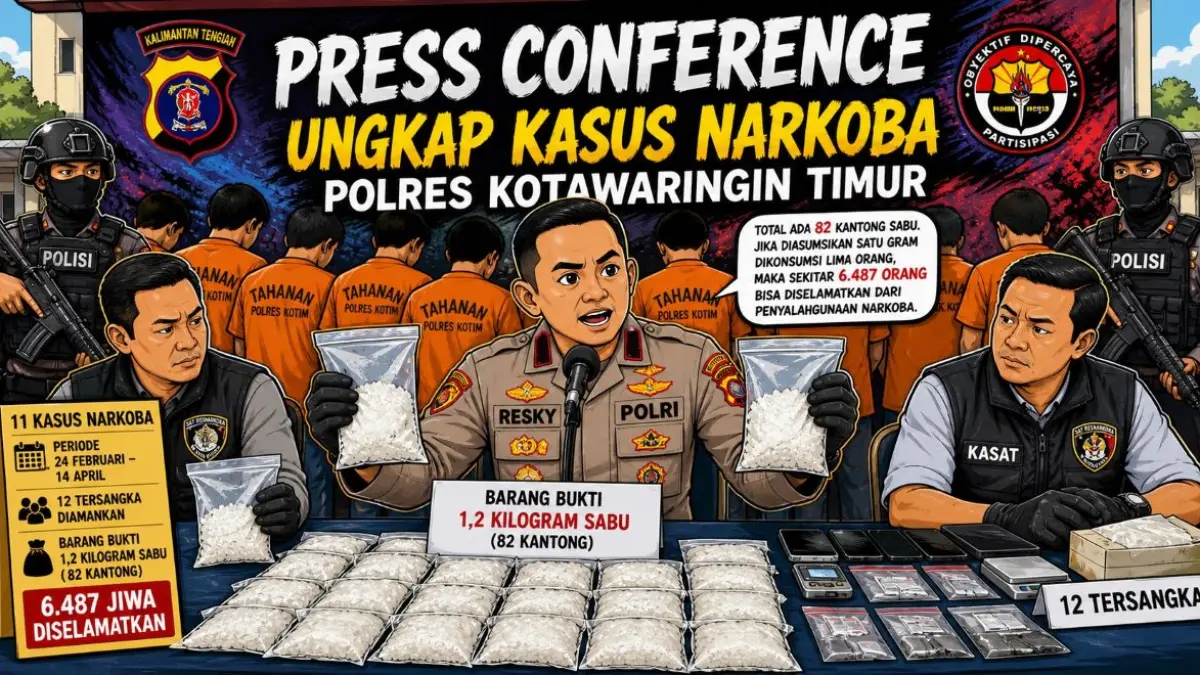 ilustrasi peredaran narkoba di Kotim