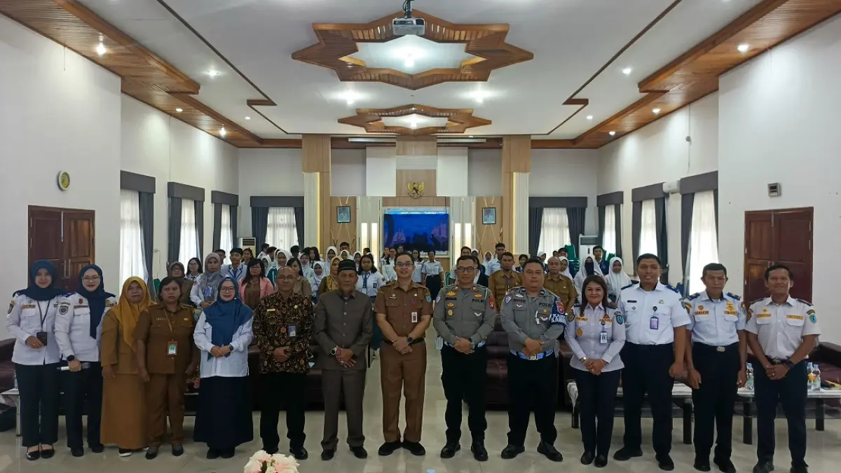 &nbsp;Pemilihan pelajar pelopor keselamatan lalu lintas di Lamandau. (ria/radar sampit)