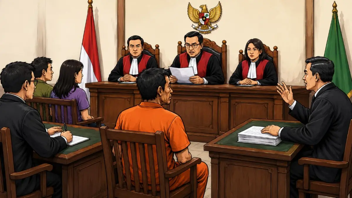 ilustrasi persidangan
