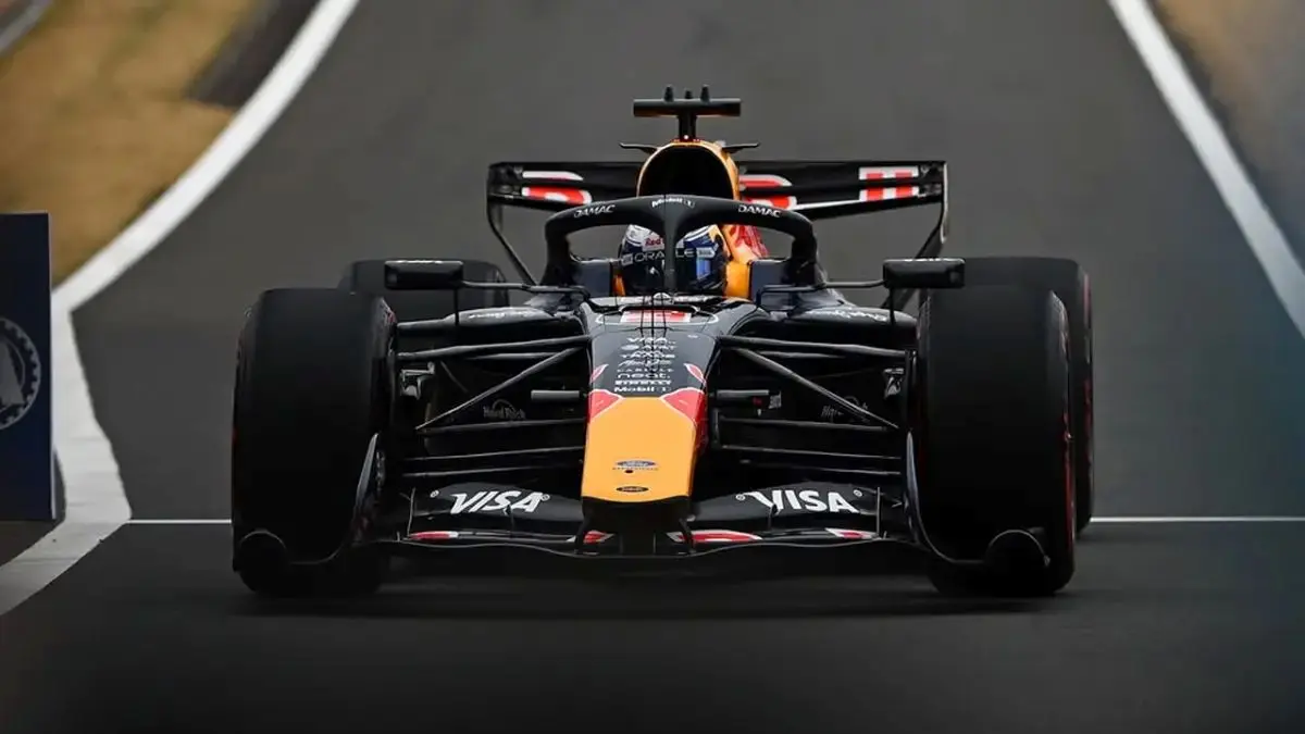 Mobil Red Bull milik Max Verstappen di GP Tiongkok. (Dok. Instagram/@maxverstappen1)