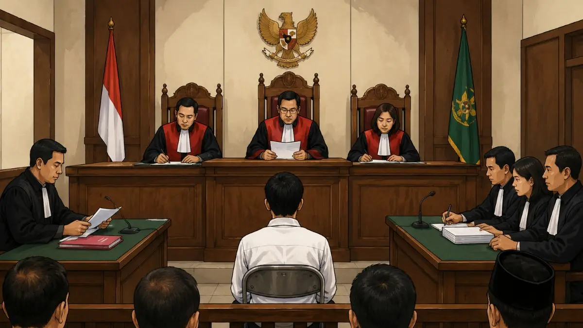ilustrasi persidangan