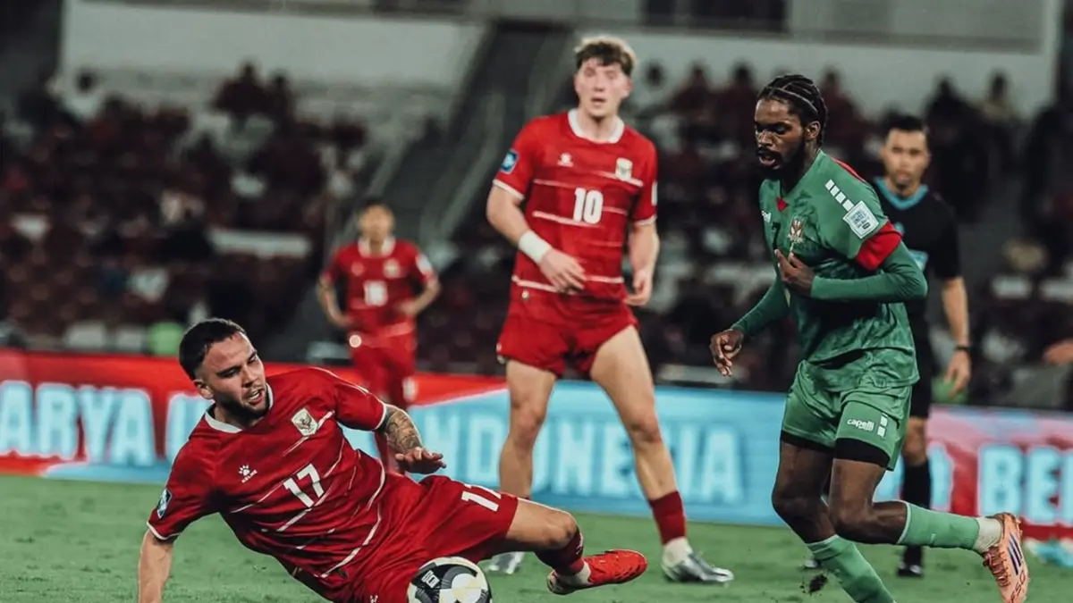 Pemain timnas Indonesia pada ajang FIFA Matchday di bulan Maret 2026 lalu.(net)