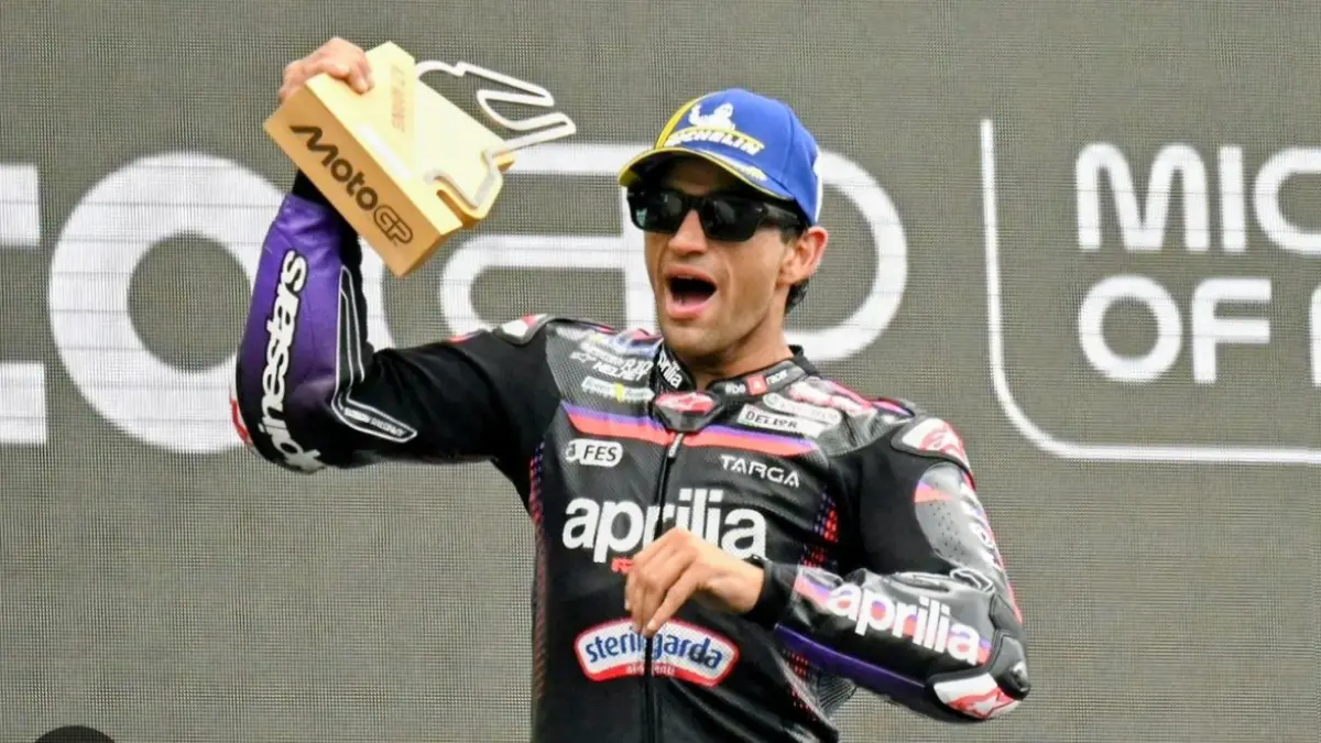 Jorge Martin, Juara MotoGP Prancis 2026 di Sirkuit Le Mans.(net)