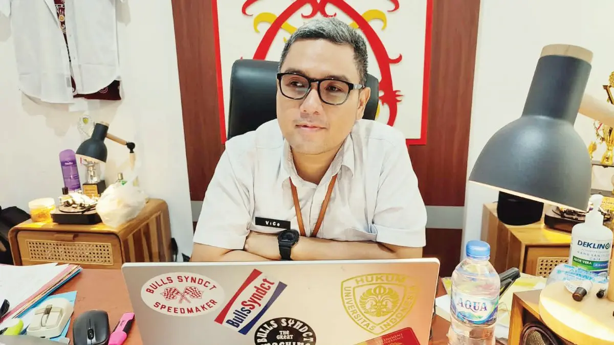 Sekretaris Disdik Kota Palangka Raya, Vico Ranan