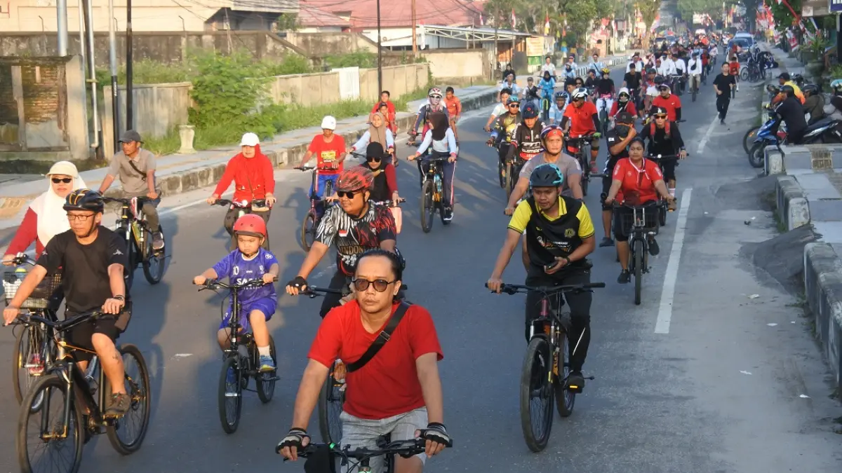 Dinas Pemuda, Olahraga, dan Pariwisata (Disporapar) Sukamara akan kembali menggelar kegiatan Fun Bike dan Adventure pada Juni 2026. (heru/radar sampit) 