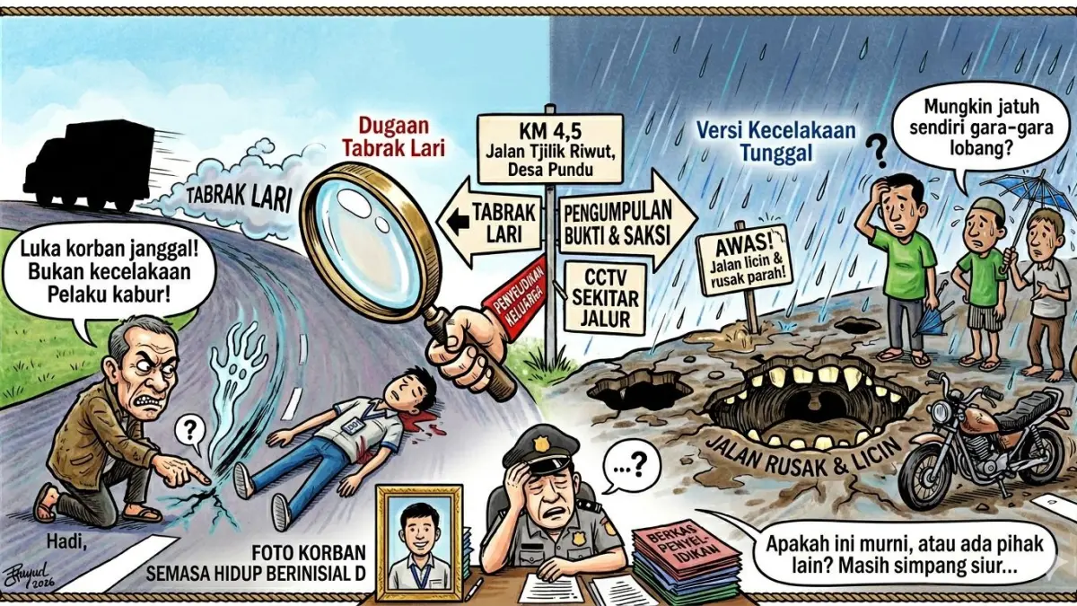 ilustrasi korban kecelakaan maut