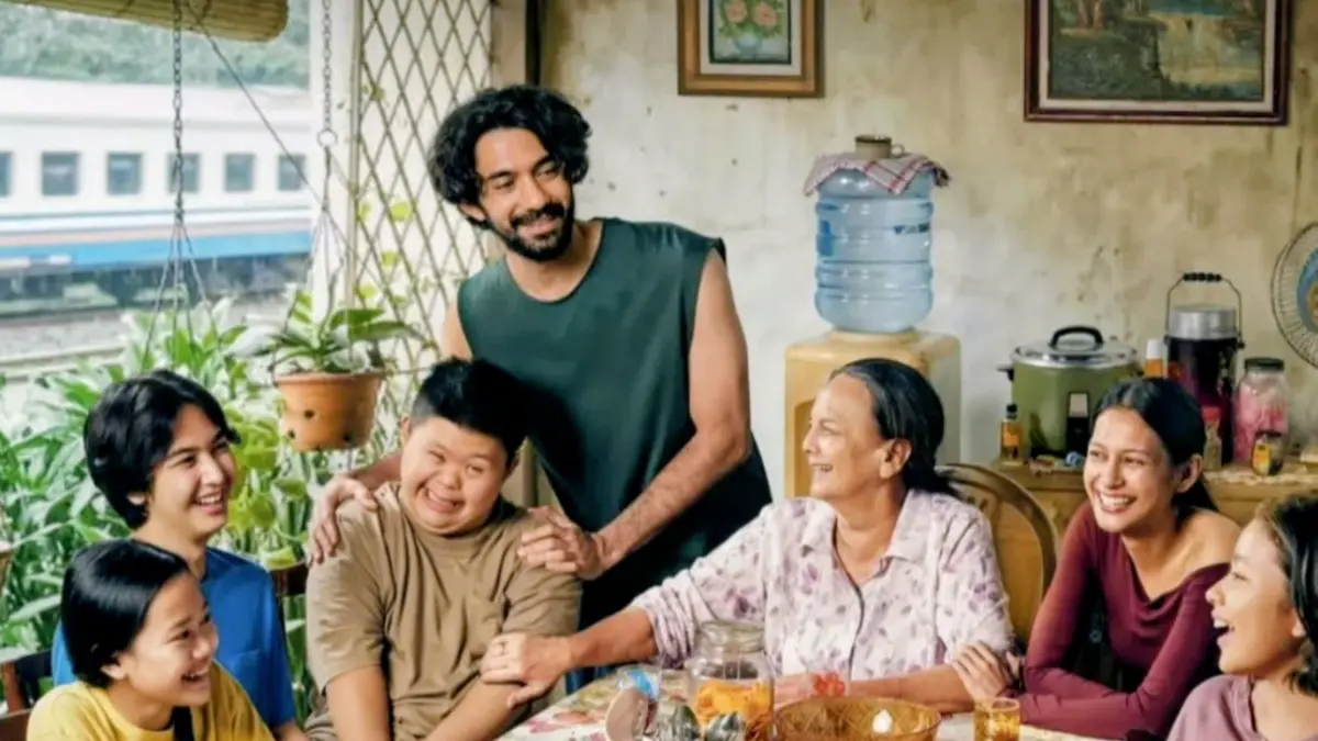 Salah satu frame film drama keluarga terbaru, karya Baim Wong (net)