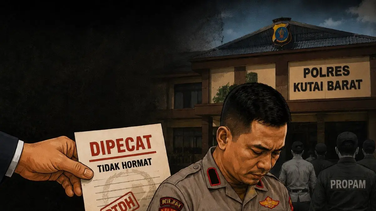 ilustrasi polisi dipecat