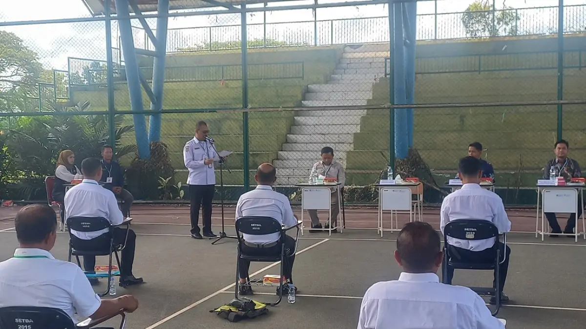 Pemerintah Kabupaten Seruyan menggelar seleksi tambahan bagi bakal calon kepala desa&nbsp;&nbsp;pada Rabu (20/5). &nbsp;(rifani/radar sampit) 