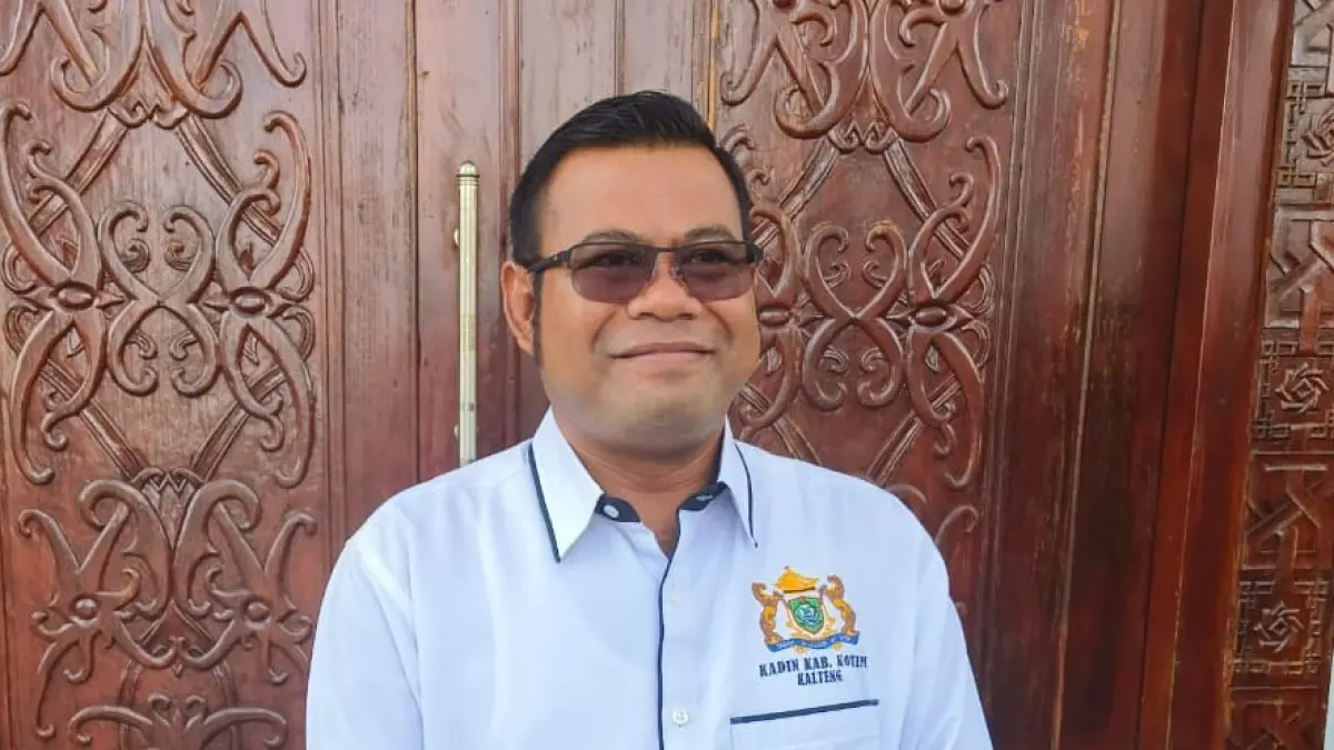 Ketua Kadin Kotim, Susilo, menilai hadirnya maskapai baru di Bandara Haji Asan Sampit dapat mendorong investasi dan memperkuat konektivitas daerah.  (Akbar/Radar Sampit)