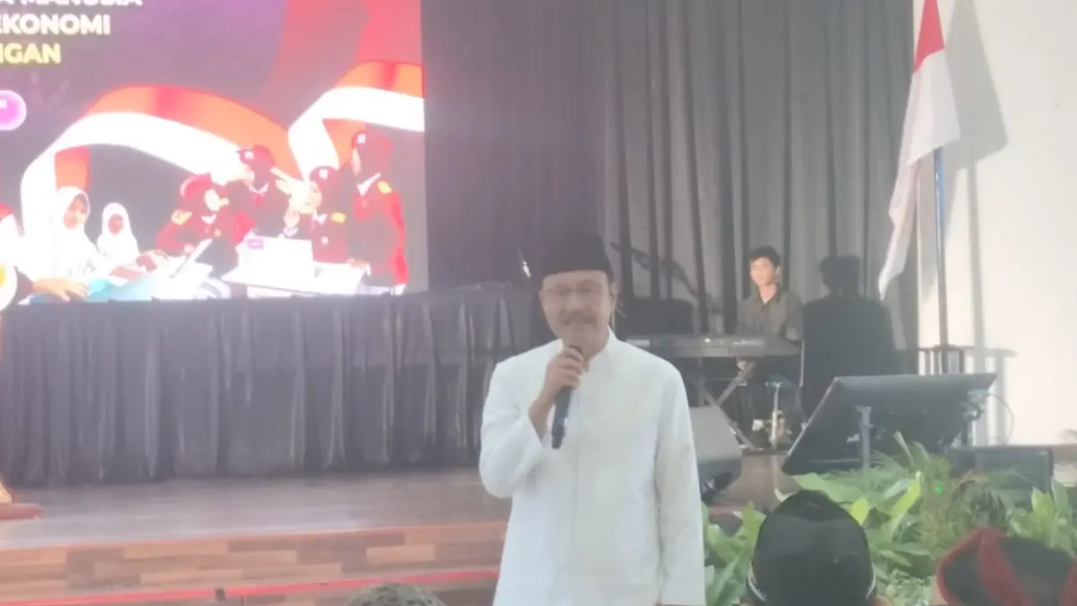 Menteri Sosial RI Saifullah Yusuf saat kunjungan kerja ke Kabupaten Katingan, Sabtu (23/5/2026) (Yuswanto RS/Radar Sampit)