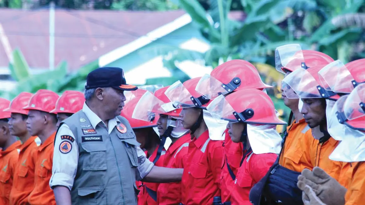Tim gabungan BGA Group mengikuti Apel Siaga Karhutla 2026 