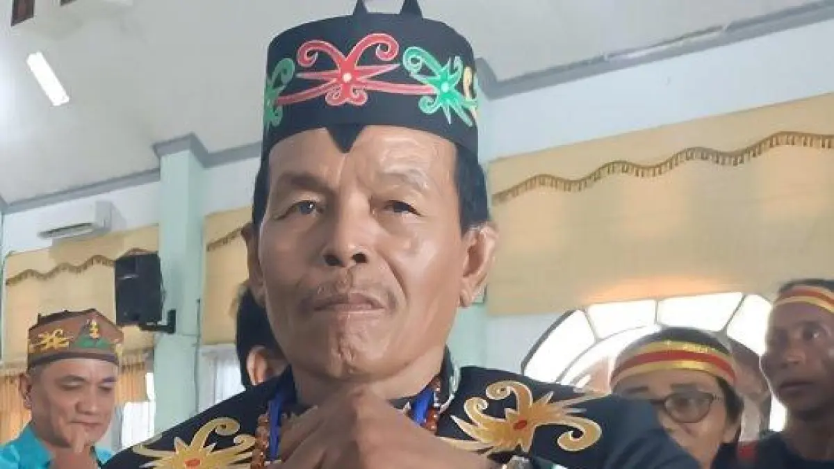 Ketua Forum Damang Kabupaten Gunung Mas Odo Dewel&nbsp;