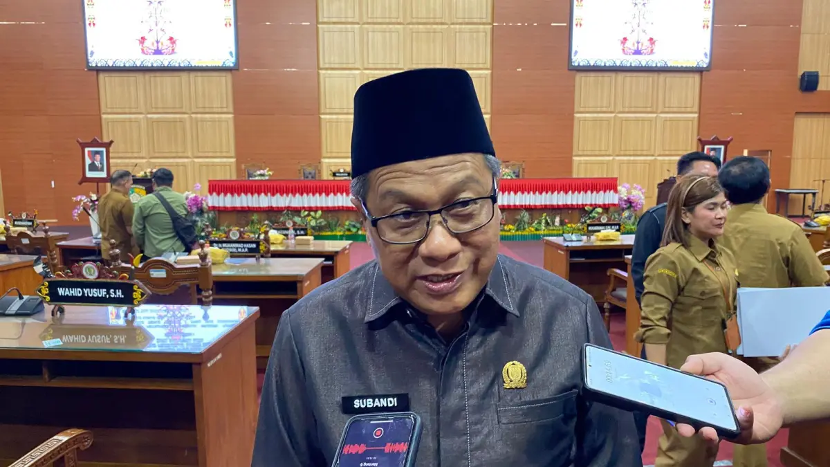 Ketua Kota DPRD Palangka Raya Subandi (ist)