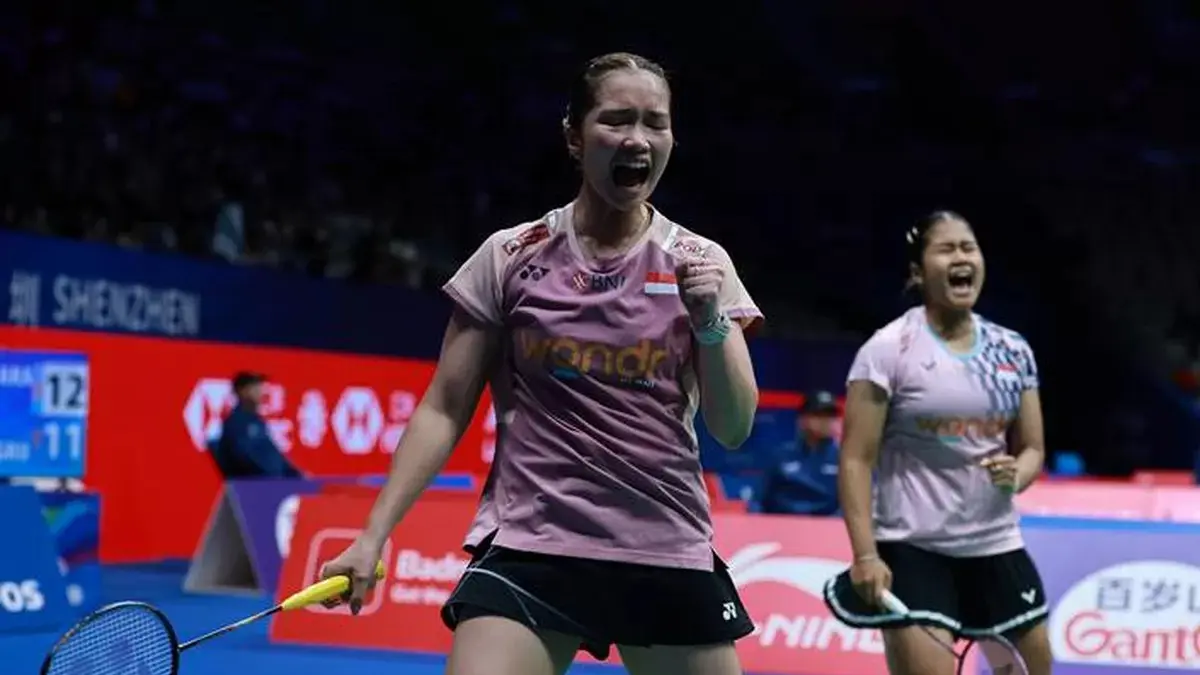 Pasangan ganda putri Indonesia Rachel Allessya Rose/Febi Setianingrum, yang bakal turun di Indonesia Open 2026.(dok/pbsi)