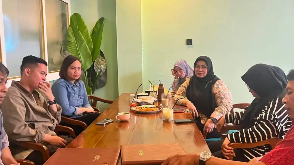 Wakil Bupati Kotim Irawati melakukan audiensi untuk membahas terkait pembangunan SR di wilayah ini, Sabtu (30/5).&nbsp;(yuni/radar sampit)