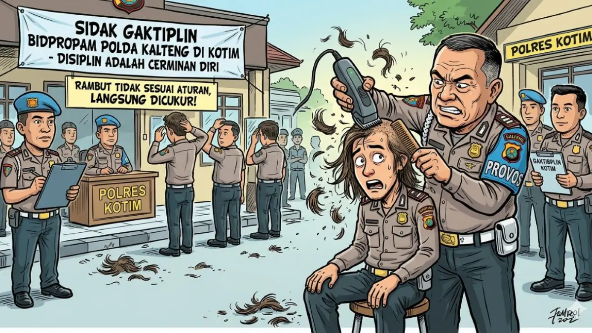 ilustrasi kegiatan kepolisian