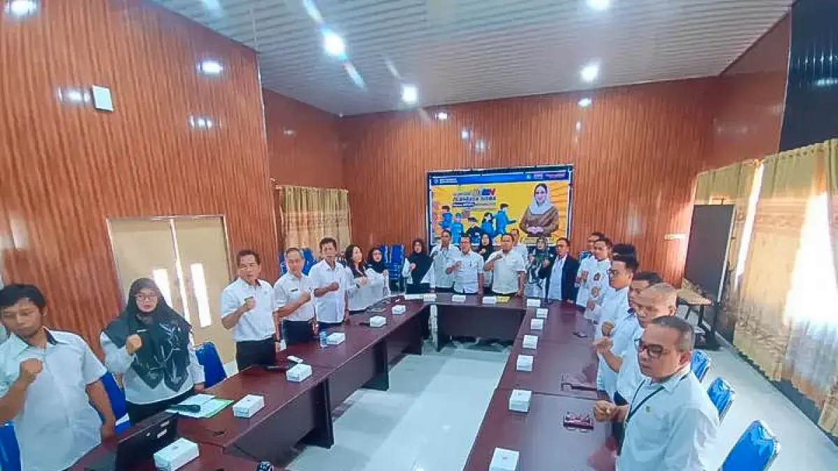 Olimpiade Olahraga Siswa Nasional (O2SN) jenjang SD dan SMP resmi dibuka, Rabu (3/6). (RIFANI/RADAR SAMPIT)&nbsp;