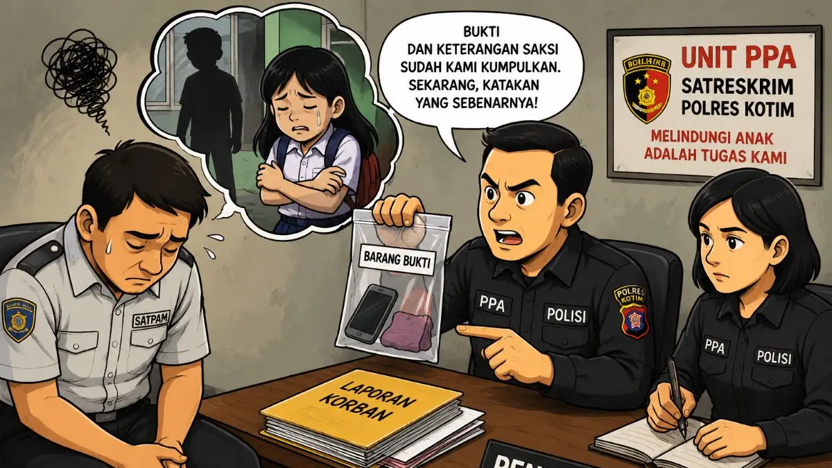 ilustrasi pelaku asusila
