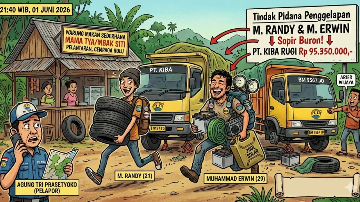 ilustrasi penggelapan aset perusahaan/AI