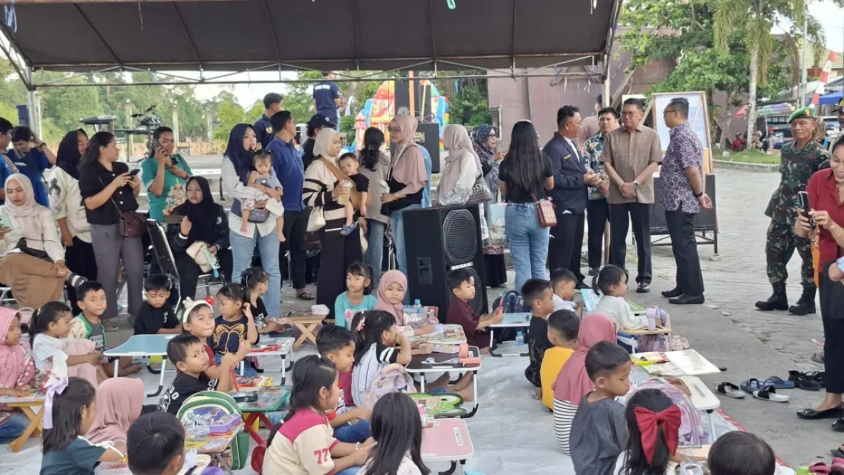 Bazar UMKM Pelajar dan Pentas Seni di Taman Kota Kuala Kurun pada 5–7 Juni 2026. (ARHAM/RADAR SAMPIT)

&nbsp;