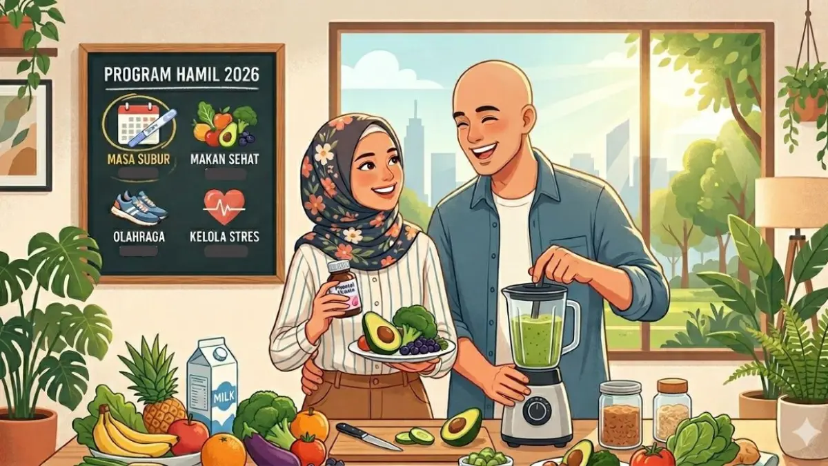 ilustrasi pasutri baru
